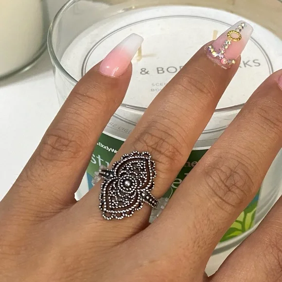 🎀I AM Ring Silver Argent 925 - Picture 1 of 6